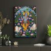 Krishna's Divine Melody in Lotus Pond