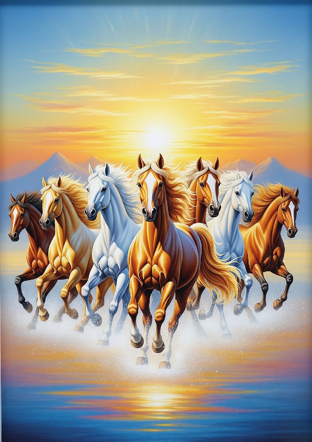Seven Stallions of the Golden Sun